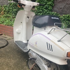 スズキ　スクーター「蘭（らん）CA11A」　エンジンかかります。の画像