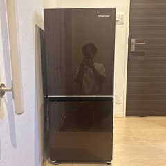 Hisense ノンフロン冷凍冷蔵庫HR-G13C-BR 2023年製 (ヒロト