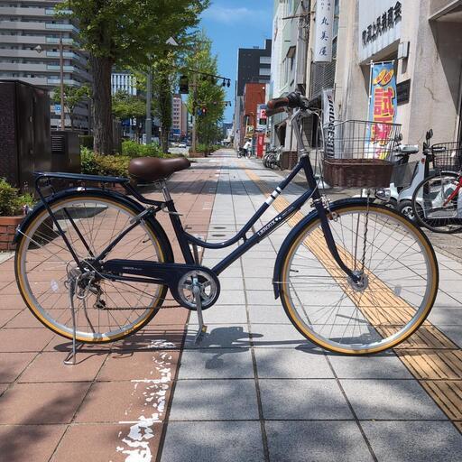 シティサイクル 26インチ 6段変速 整備済