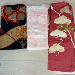 着物、長襦袢、帯2つセットの画像