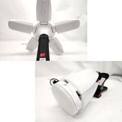 ウィングエース スーパールミネX LED電球付屋内用クリップランプ 展開式5枚羽根 500W 作業灯 WING ACE 札幌市 平岸店の画像