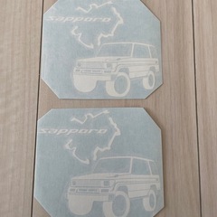 ステッカー　ランドクルーザープラドの画像