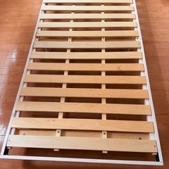 取り引き中　スノコ　シングルベッド