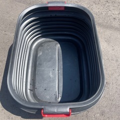 折り畳み バケツ バッカン 
 の画像