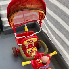 アンパンマン　メロディ付き　三輪車　デラックスの画像