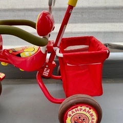 アンパンマン　メロディ付き　三輪車　デラックスの画像