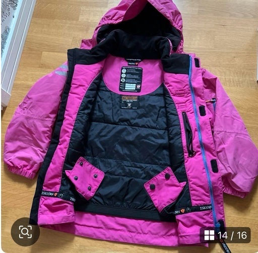 ISBJÖRN イスビョンスキーウェア上下セット子ども 120センチ