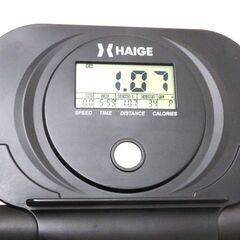 新札幌/HAIGE ハイガー フィットネスバイク HG-QB-J917B エアロバイク トレーニング No.3495の画像
