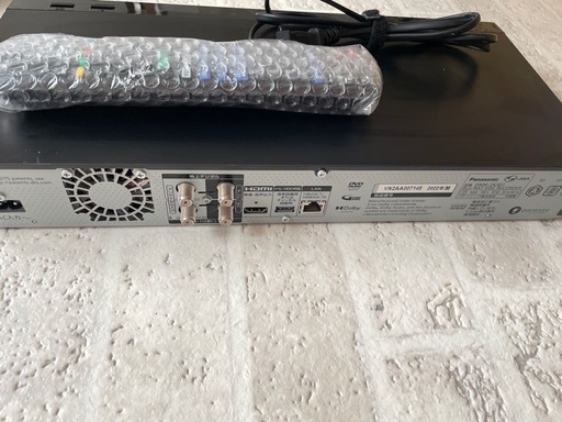 取引希望者決定⚠️ジャンク品⚠️2022年製品PanasonicブルーレイディスクレコーダーDMR-2X301