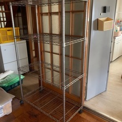スチールラック　棚　組み立て式　便利　収納