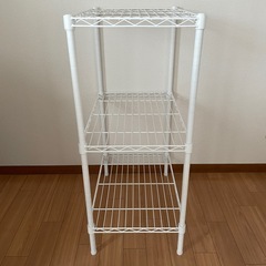 ニトリ スチールラック(CUSTOM 幅60cm 2段 ホワイト)の画像