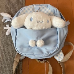 シナモンロールぬいぐるみリュックセットの画像