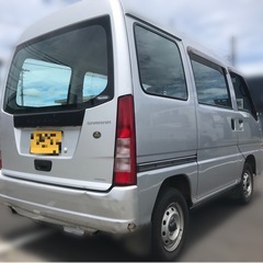 お買い得車‼️サンバーバン　VB 最終型　車検長い　軽箱バンの画像