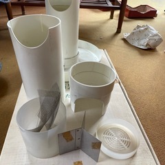 切り花、アートフラワー用ポット(プラスチック)の画像