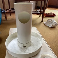 切り花、アートフラワー用ポット(プラスチック)の画像