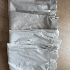 ニトリ　カーテン&レースセットの画像