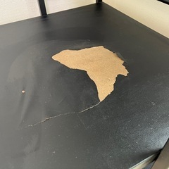 21日まで！　幅120cm パソコン　ローデスク　作業　ブラック　の画像