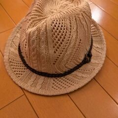 未使用　麦わら帽子 ハット レディースの画像