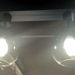 ダクトレール用 ペンダントライト 点灯確認済み 2個 ライト 照明 ガラス製 ライティングレール用 札幌市 中央区 南12条店の画像