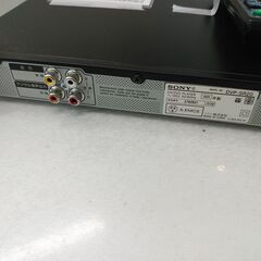 品質保証☆配達有り 3300円 (税込み）SONY DVDプレーヤー リモコン付き 2020年製の画像