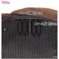 新品！部分ウイッグ　まとめ髪の画像
