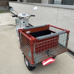 【ホンダ ジャイロアップ TA01】整備済み・現状渡し｜エンジン好調・マフラー要修理の画像