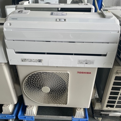 ◎設置込み、東芝 2022年製、RAS-J221M 〜6畳 東芝 2.2kWルーム 【本日限定】【工事費込】東芝 2.2kw 6畳用 エアコン 2022年製