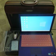 良品8000円　ソニーSONY　バイオVaio PCG-41218N　VPCSB1AFJ　officeバッグ付の画像