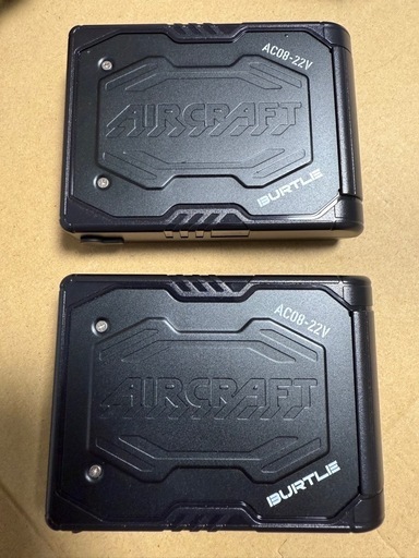 (半年使用)中古バートル22Vバッテリー２個