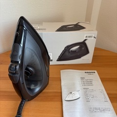 ✅美品｜ニトリ スチームアイロン DAY+Value ラシス2 ES-2350BK（ブラック）の画像