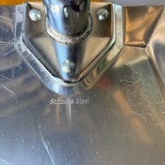 ステンパイプ柄手鍬　750mm　　藤原産業の画像