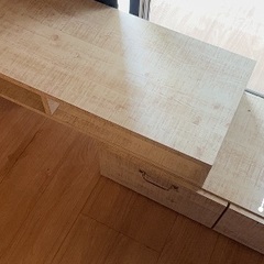【無料】伸縮できるお洒落なテレビ台お譲りします【ヴィンテージ風】の画像