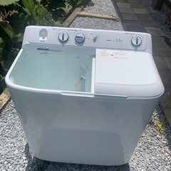 ハイアール二層式洗濯機の画像
