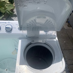 ハイアール二層式洗濯機の画像