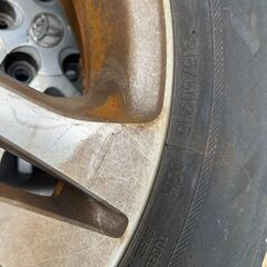 タイヤホイール付き：215/60R15・中古・タイヤは使えません。