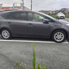 走行36000km トヨタ中古車ディーラー購入 保証付き プリウスα 7人乗り 車検27年6月 記録簿全てありますの画像