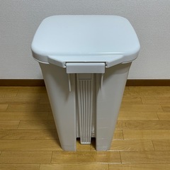 リス ゴミ箱 H&H 30PS ペダルペール ポリ袋フック付 グレー 30L 日本製の画像