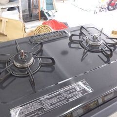 LPガス ガステーブル 2023年製 幅59cm パロマ ガスコンロ 左強火 PA-S46B-L☆ 札幌市 北区 屯田 の画像