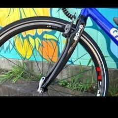 GIOS NATURE 480 シクロクロス アルミフレーム ブルー 20速の画像
