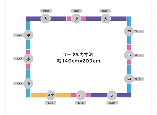 ベビーサークル 5ways 