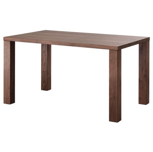 IKEA イケア 木目 ダイニングテーブル ウォルナット 机 食卓 IKEA イケア 木目 ダイニングテーブル ウォルナット 机 食卓