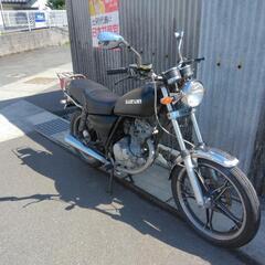 スズキ　GN125H　  吹け上がり良好　書類付　レストア、通勤、通学にもの画像