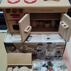 （取引中）木製キッチンセットの画像