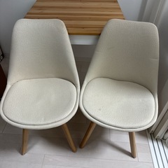 レールハムンとイームズチェア2脚セットの画像