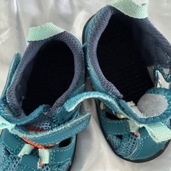Breeze 水抜き サンダル　水陸両用　14cm 夏 靴 キッズ サンダルの画像