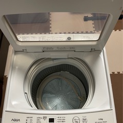 Aqua 2022年製　洗濯機の画像