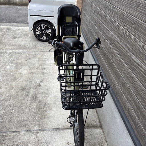 　自転車　　前後　子乗せ付き　