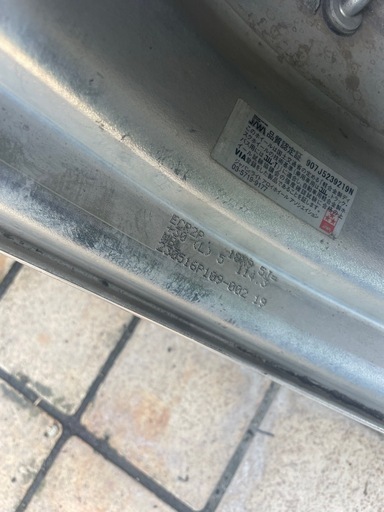 work cr2p18インチ9.5j