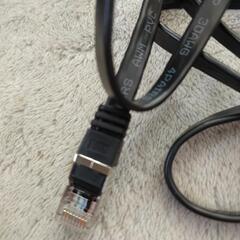 cat6aフラットLANケーブル　1.5mの画像
