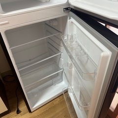 MAXZEN 冷蔵庫 138L ブラックの画像